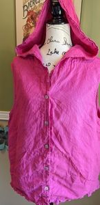 Basement Hoodie linen top